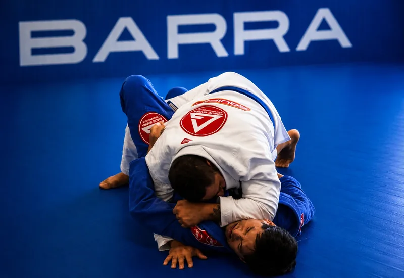 Adult jiu-jitsu class